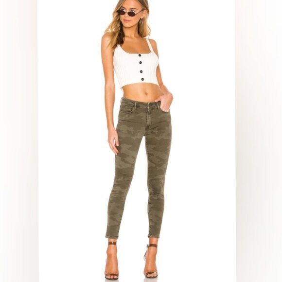 Social Standard by Sanctuary Camo High Rise Skinny Jeans 16 Stretch - Picture 1 of 11